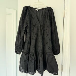 American Eagle Outfitters Black Dress